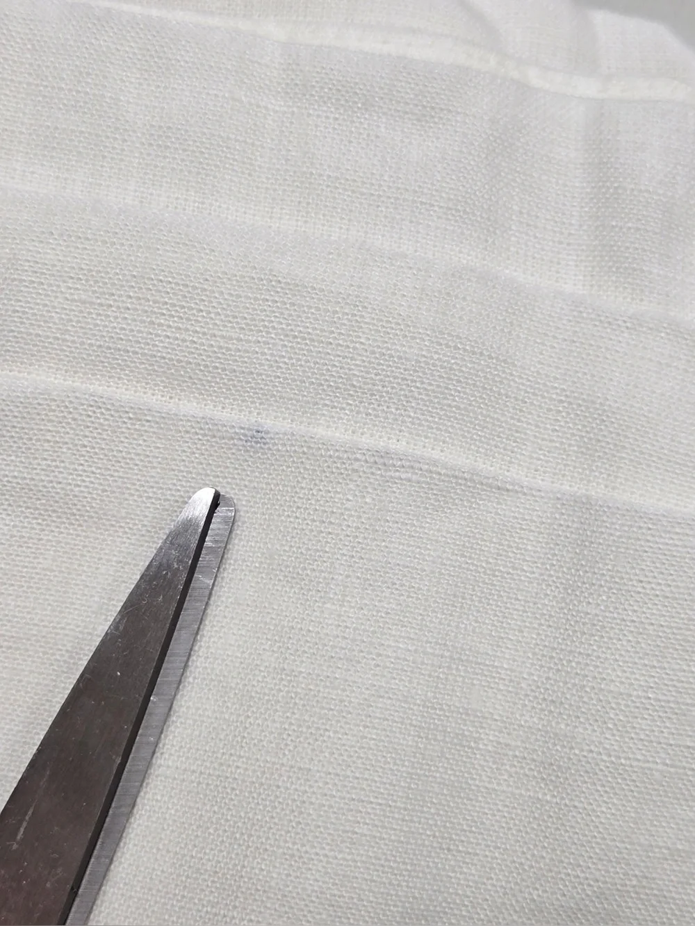 QUINCE Set Of 2 48x84 European Linen Curtains White 0488